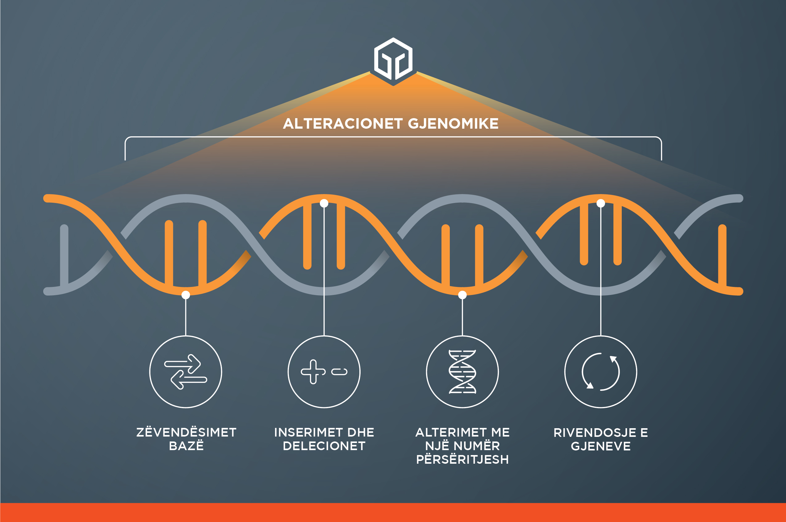 Our comprehensive genomic approach broadly analyses the tumour genome to identify clinically relevant alterations